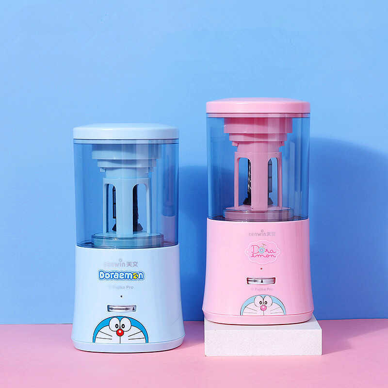 Doraemon Tenwin 8018 Electric Automatic Pencil Sharpener Battery Or ...