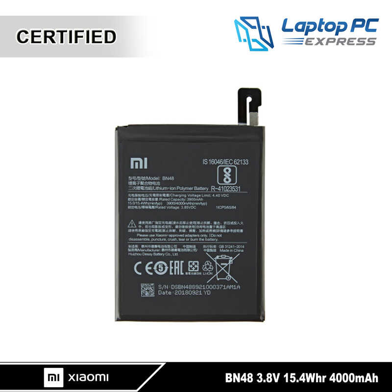 Bateria (BN48) XIAOMI NOTE 6 PRO - - La mejor calidad de