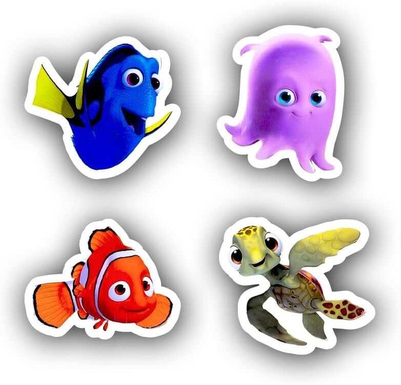 Bomb Pack Sticky of Sea World fish pattern vinyl decal stickers ...