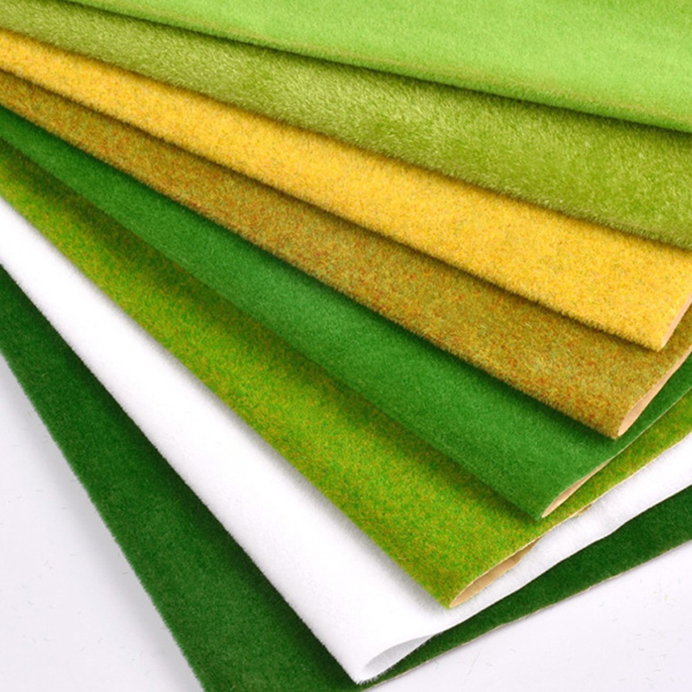 【OURLOVE】0.4mX1m Architectural Layout Artificial Lawn Carpet Model