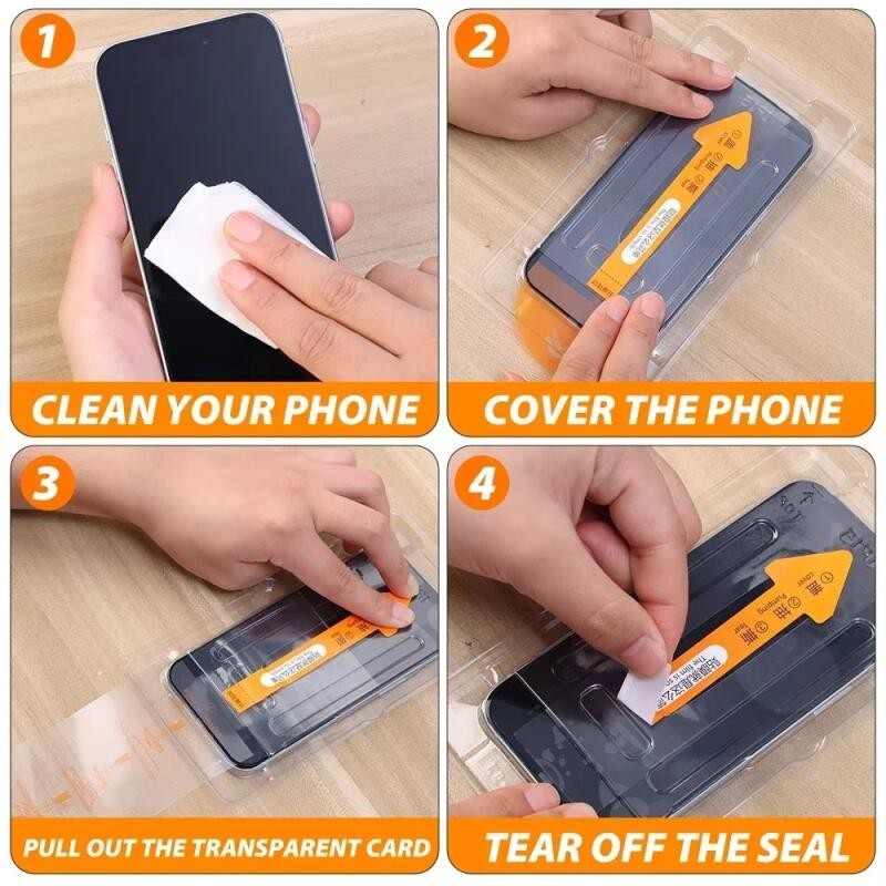High End Dust Free Installation Screen Protector For IPhone 11 12 13 14