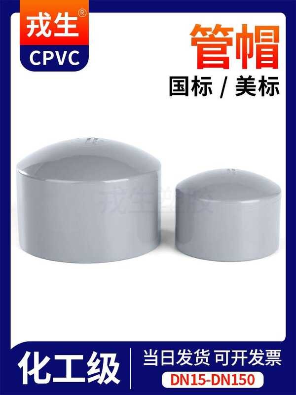 ☑♥ Rongsheng CPVC Water Chemical Plug Blind End Cap National Standard ...