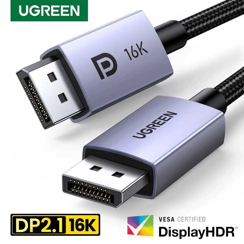 UGREEN Displayport 16K 8K Audio For Xiaomi TV Box PC Laptop Monitor ...
