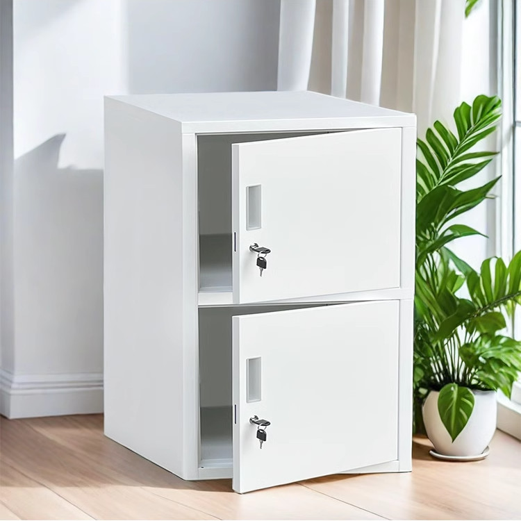 Small Steel Filing Cabinet Password Lock Desktop Confidential Important ...