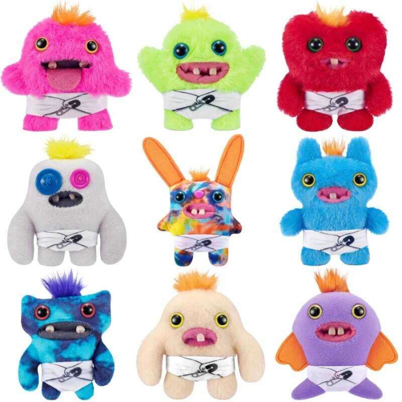 Original ☽ Fler Plush Toys Cute Funny Ugly Monster Baby Fuler Series ...