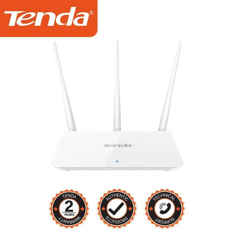 Tenda F3 Router 300Mbps Wireless (English Firmware) 3D2 40F | Shopee ...