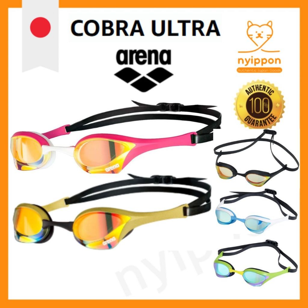 Arena FINA Approved Cobra Ultra Swimming Goggles for Racing - Unisex ...
