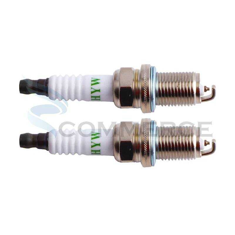 2Pcs Normal Solid Terminal Spark Plug K7rtc Replace Fit For Candle 6097 ...