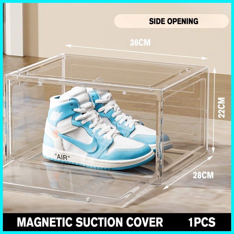 Big size Acrylic transparent display box Handbag Storage Organizer ...