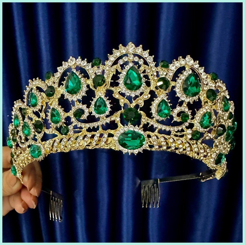 PAGEANT TIARA CROWN WITH DIAMOND | Shopee Philippines