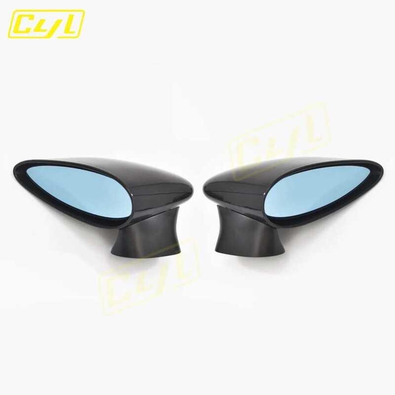 Yy JDM Spoon Style Black Carbon Film Car Rear View Side Mirror With ...