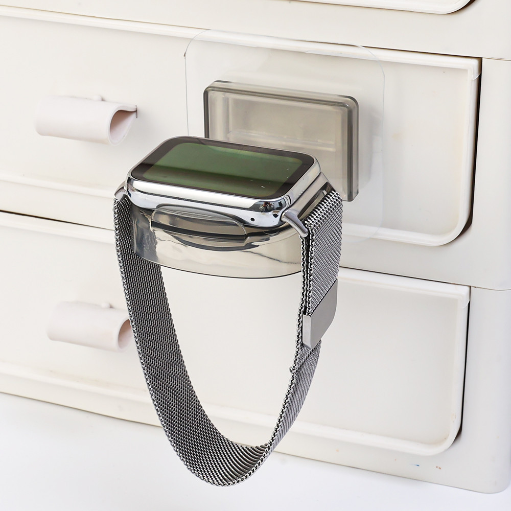 Convenient Wall Mounted ABS Transparent Watch Storage Rack - Home ...
