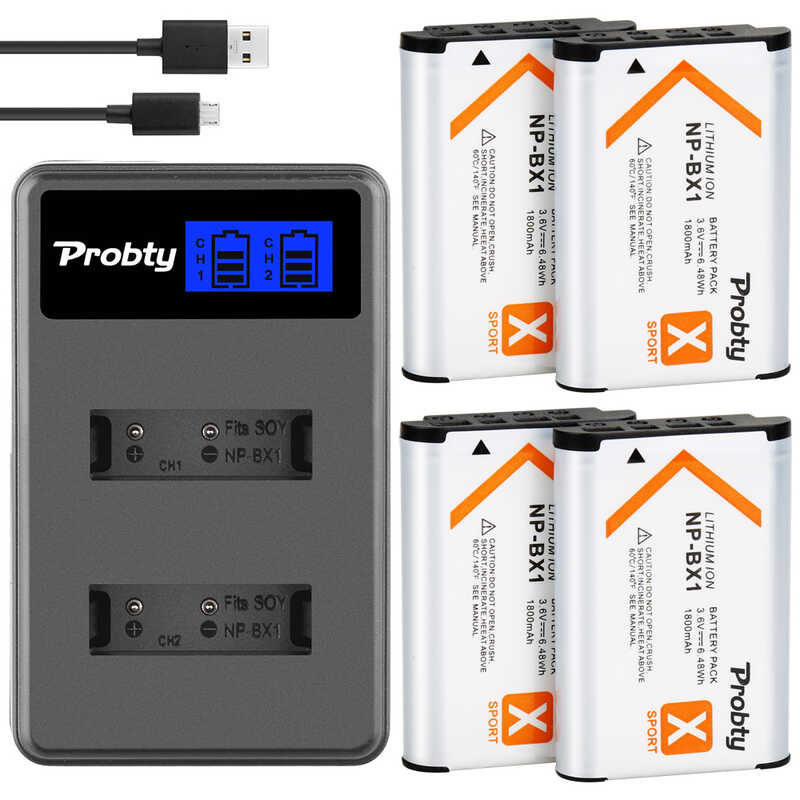 KWTOUL Batería NP-BX1 De 1350mAh – Compatible Con Sony ZV-1, RX100
