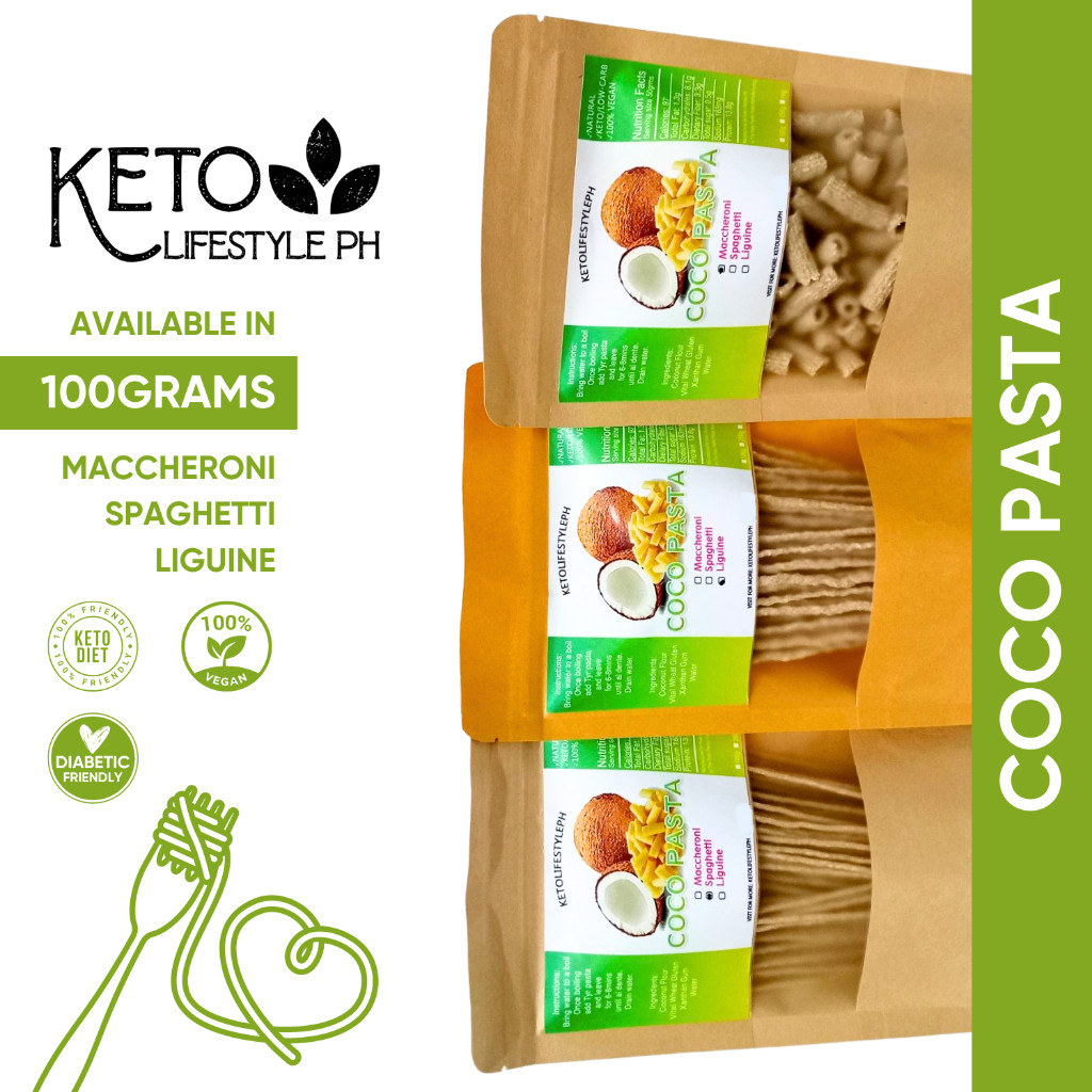 Keto Vegan Coco Pasta 100grams | Shopee Philippines