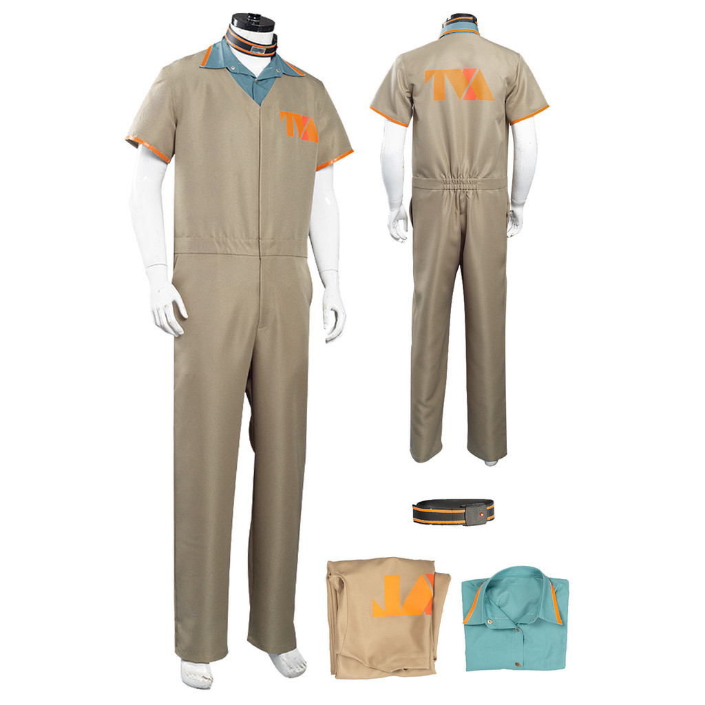 § Loki Cosplay Sy Prison Uniform Movie Super Villain Costume Outfit ...