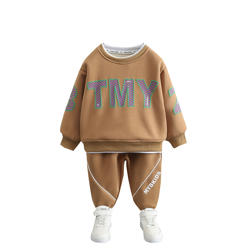 Boys Premium Quality Fleece Hoodie And Pant Set Cozy Fall And Winter