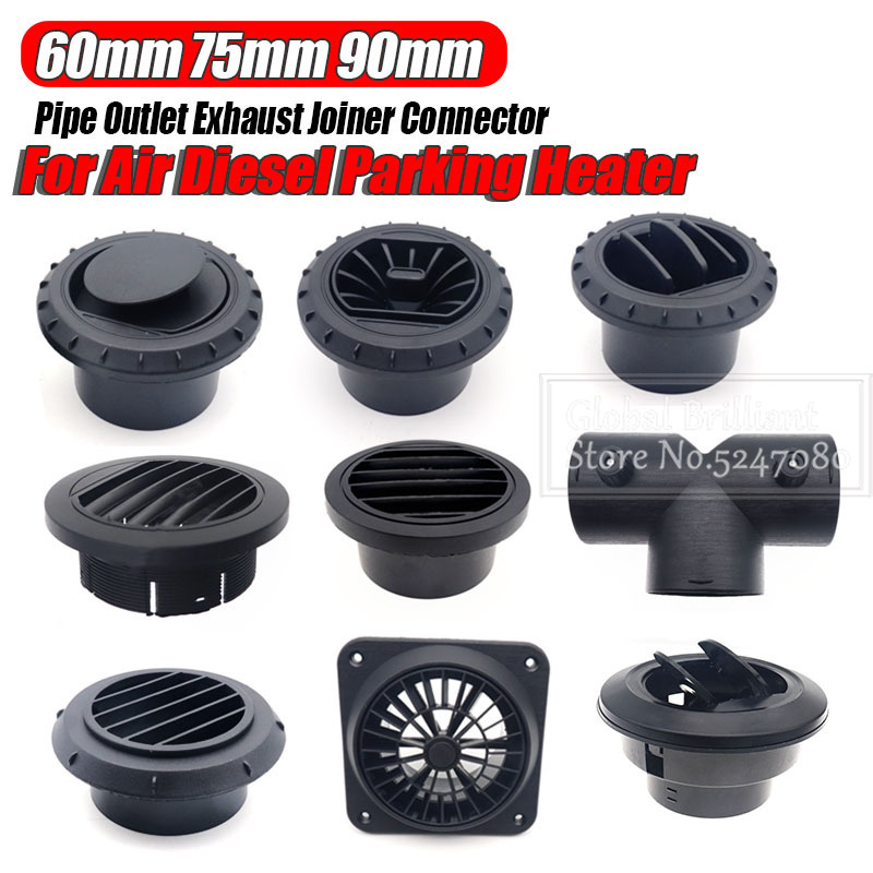42mm/60mm/75mm Warm Heater Parking Heater Air Vent Car Heater Ducting