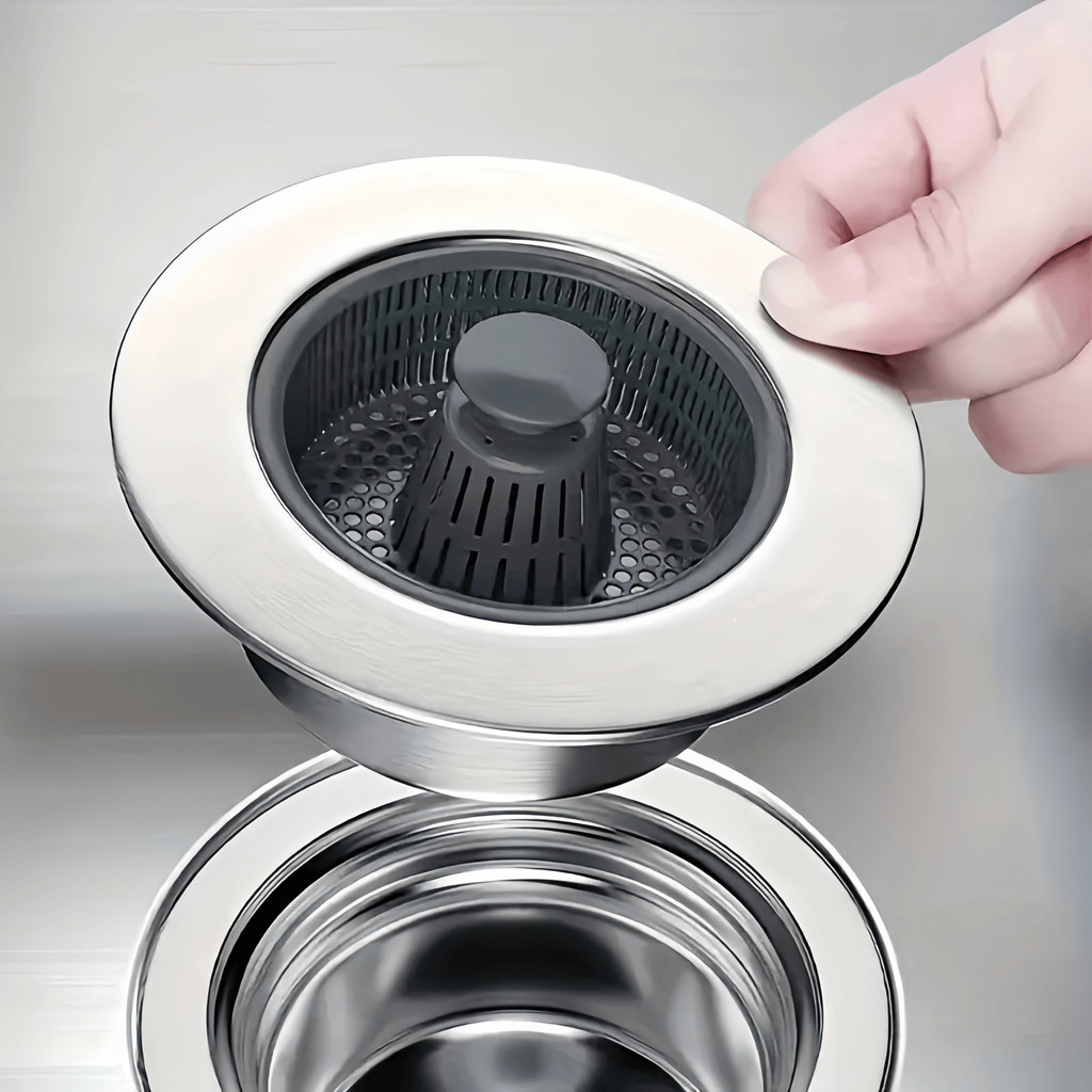 Sink Drain Filter Bounce Core Prevention Dishwashing Drain Filter Odor ...