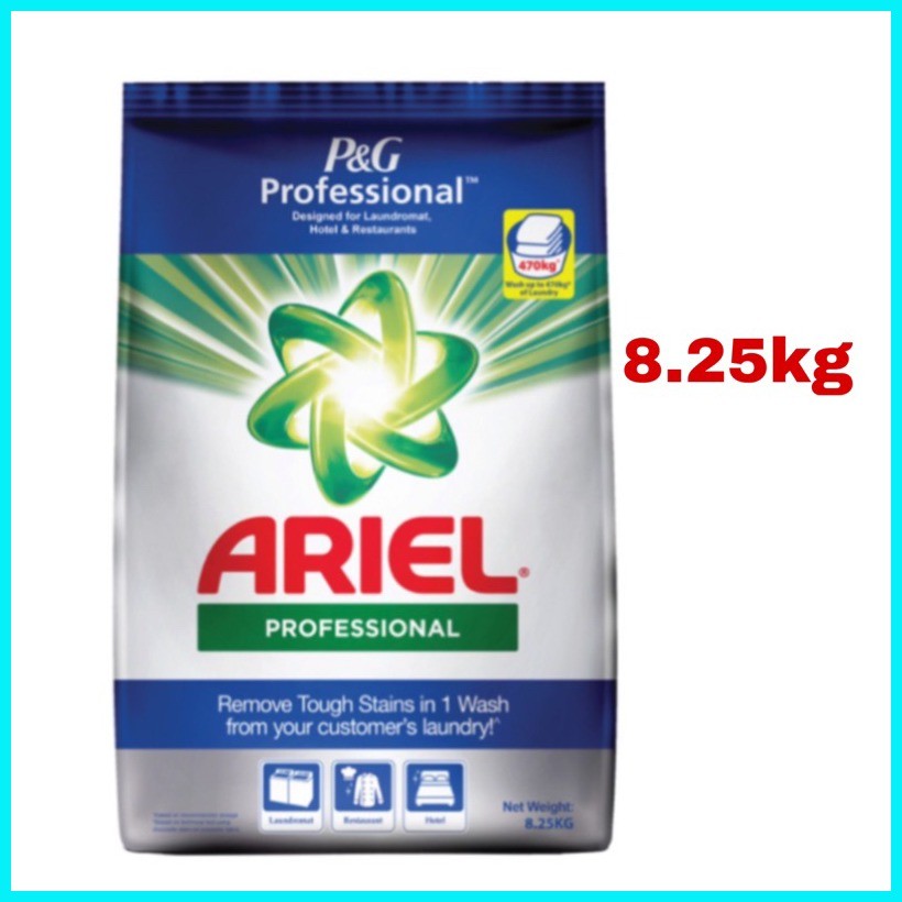Ariel Professional Powder Detergent 7kg Bucket/ 8.25kgLargePack ...