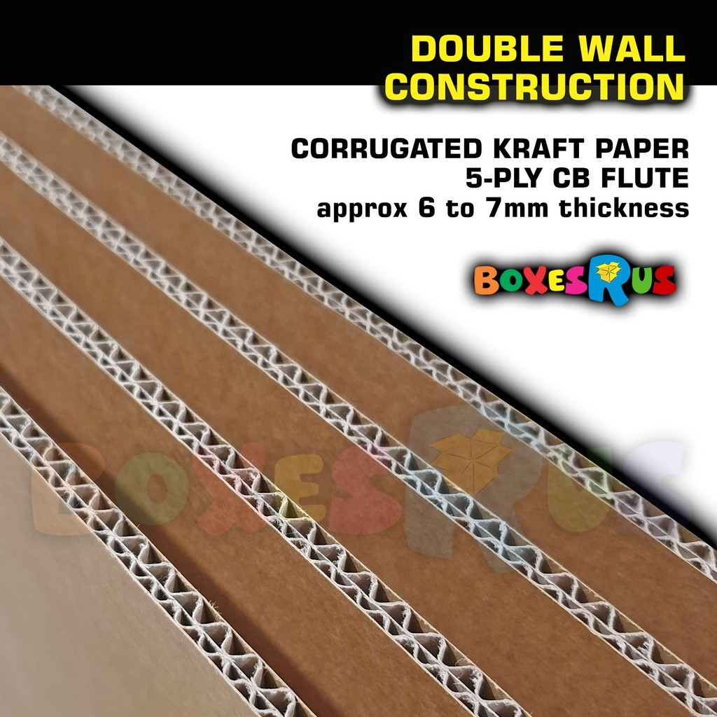 Extra Large Heavy Duty Balikbayan Box 23x23x23 inches Double Wall 5 ply ...