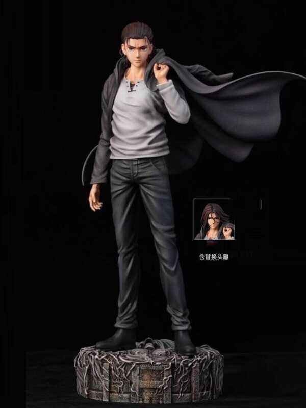 Attack GK On Titan Figure Chikara Eren Double Head Sculpture Power ...