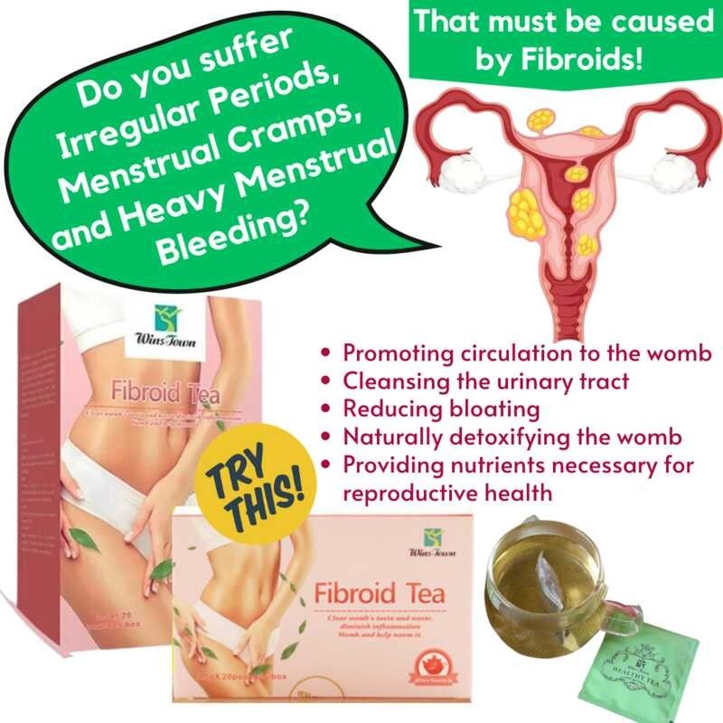 2box / 40 teabags Herbal for Medicine Shrink Fibroid s Dissoe Uterine Myomas Treats Ovarian