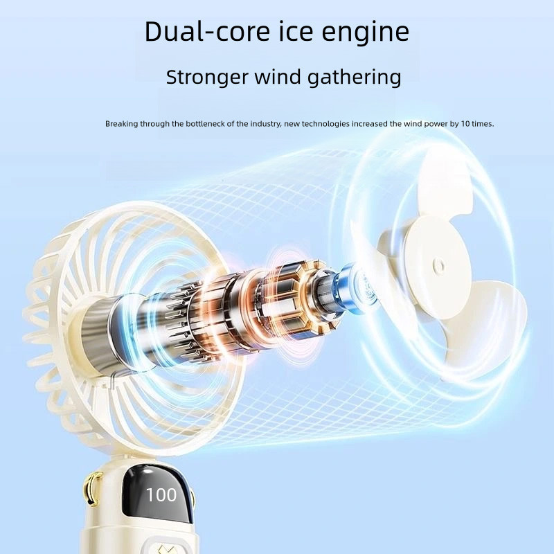 Rechargeable USB Adjustable Cooling Fan Portable Aromatherapy Fan with ...