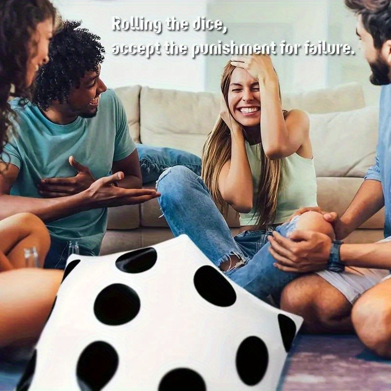 1pcs Giant Inflatable Dice, Fun Giant Large Inflatable Dice for Indoor ...