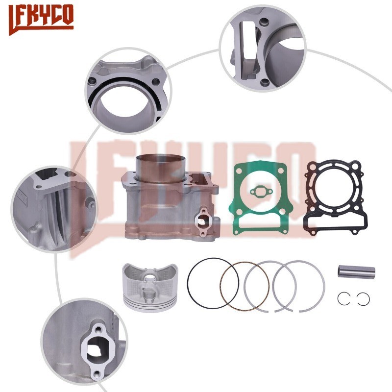 Motorcycle 84.5Mm Engine Cyder Piston Gasket Kit Motor For Hisun Hs500
