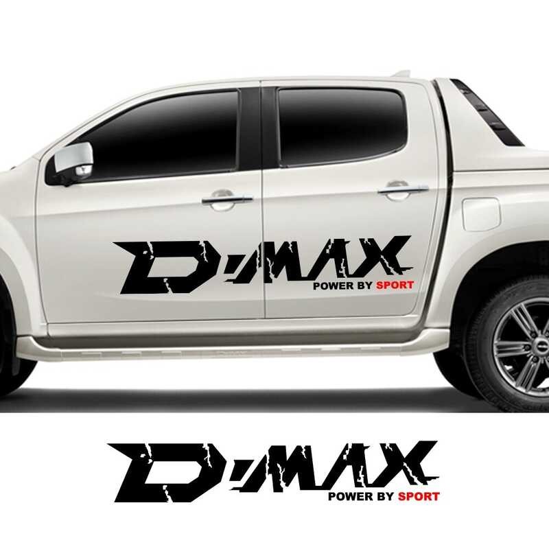 Pickup Stickers For Isuzu Dmax D Max Car Door Side Custom DIY Vinyl