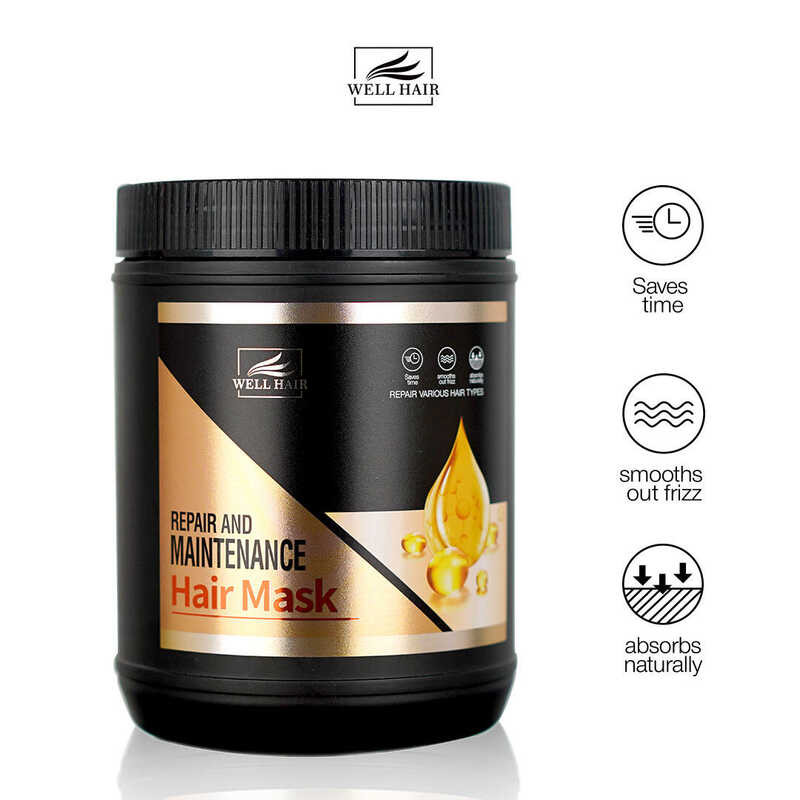 HAIR Mask WELL Maintenance Hair Treatment Care Good For Dry Frizzy
