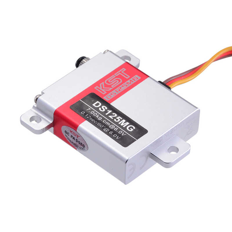 T f DS125MG 10mm 7KG High Torque Metal Gear Digital Servo for Fixed