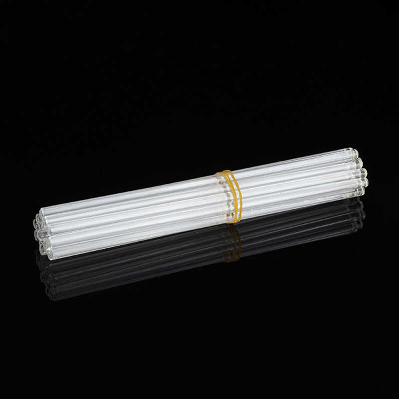 Baking Round Head Rod Solid Drainage Rod High Borosilicate Flow Guide ...