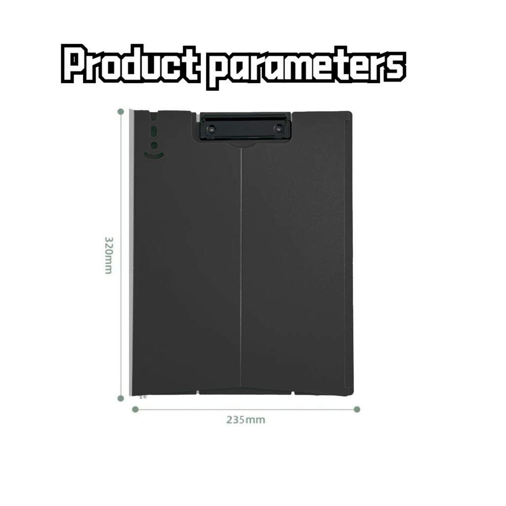 A4 Clipboard Stand With File Shelf Portable Paper Display For Work ...