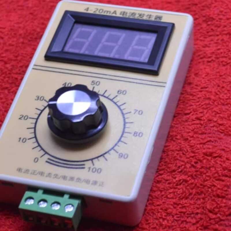 4-20mA Adjustable Constant Current Source Handheld Digital Display ...