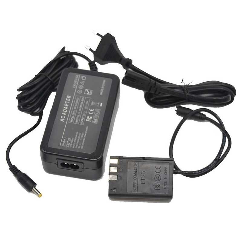 EH5 EH-5 EH-5A AC Power Adapter Charger+EP-5 DC Coupler EN-EL9 EN EL9 ...
