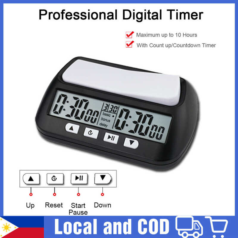 3-In-1 Digital Clock Count Up Down Timer Electronic Board Competition ...