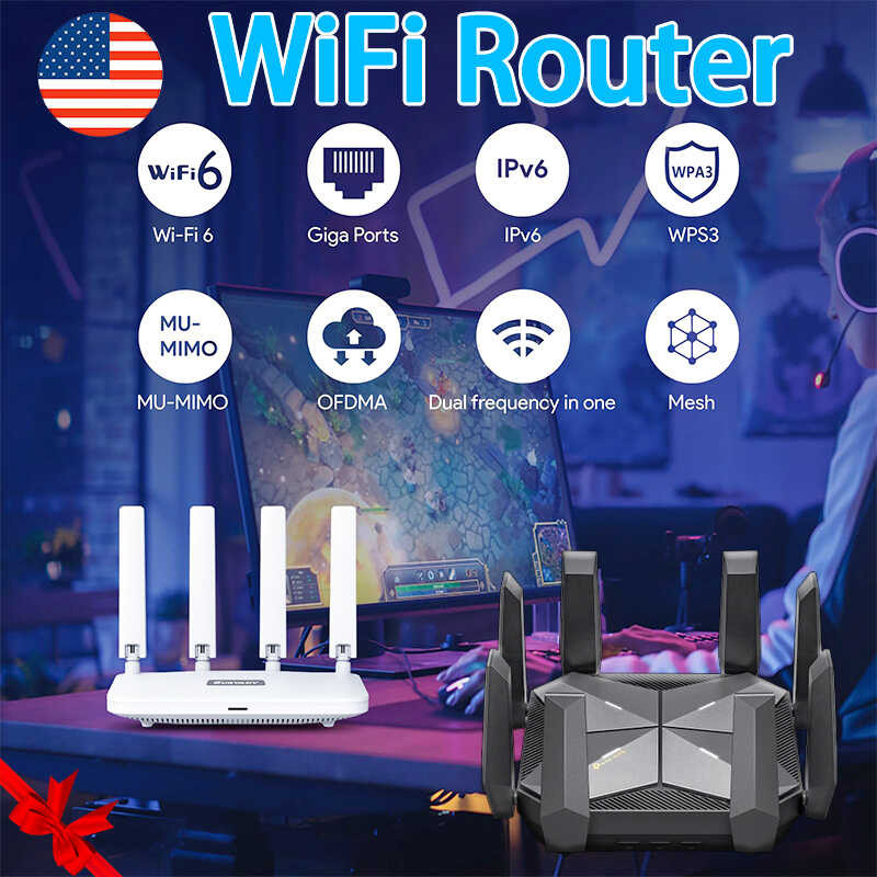 Wifi Modem Gt990+ 4G/5G Sa 6 Antenna Orihinal LTE Cat12 Hanggang ...