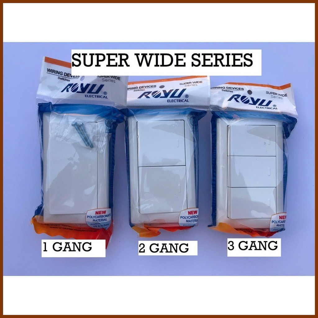 Royu Switch Set (Classic Series, Wide Series, Super Wide Series ...