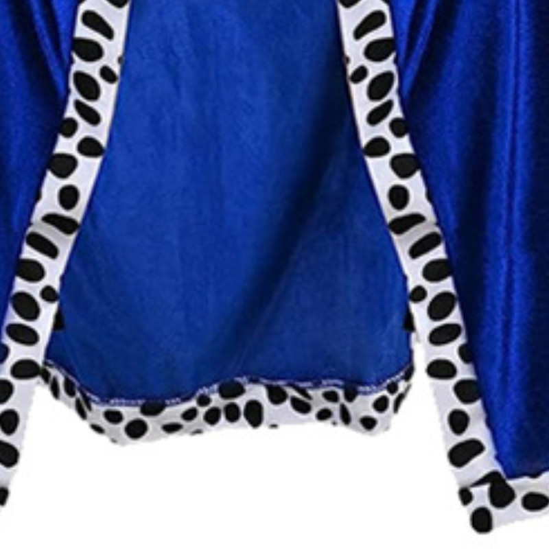 Halloween Adult King Red Cloak Costume Kids King Prince Robe Crown ...