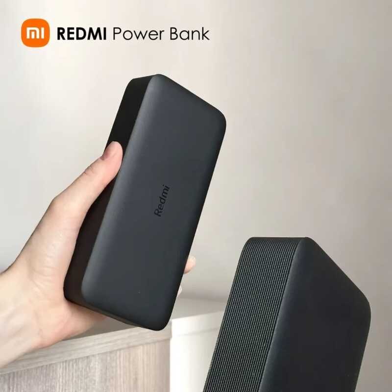Xiaomi Redmi 20000mAh PowerBank 18W PB200LZM Quick Charge Dual USB Fast ...