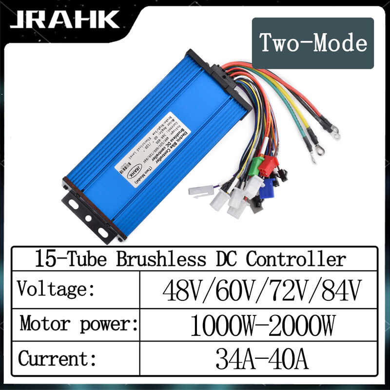 JRAHK Electric DC Motor Controller 72V Brushless Universal 48V 60V 64V