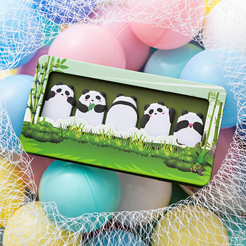 150 Sheets/set Cartoon Animals Sticky Notes Classified Indexing ...