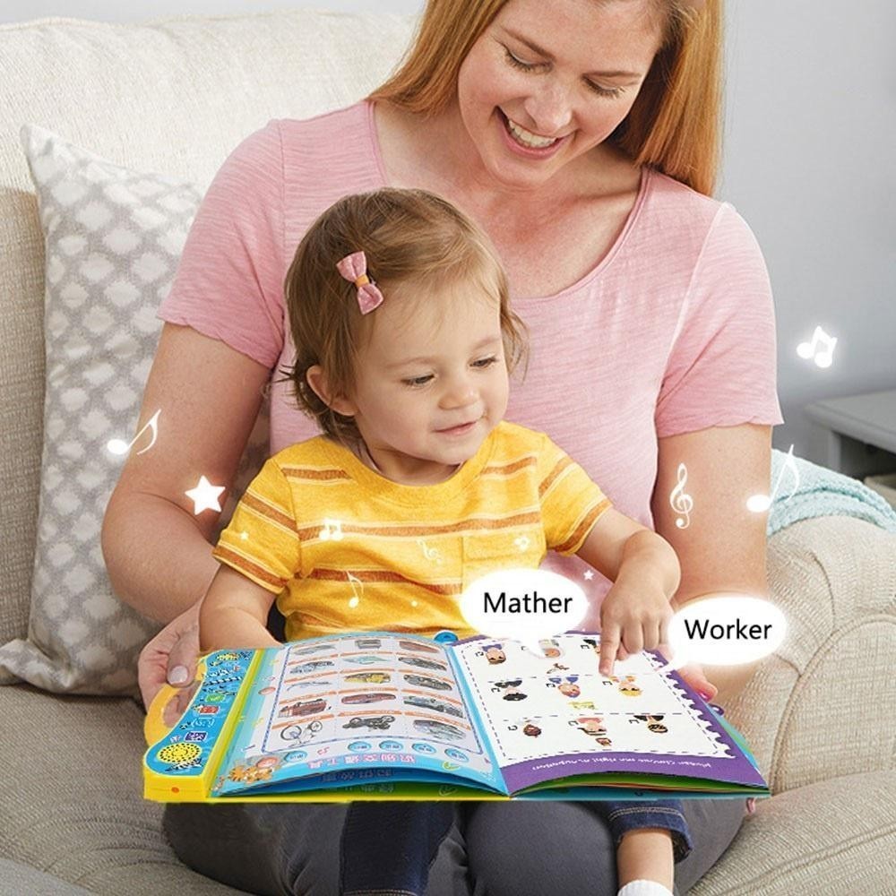 ABC BaBy B Book Learn Machine English Finger Point Reading Book Kid