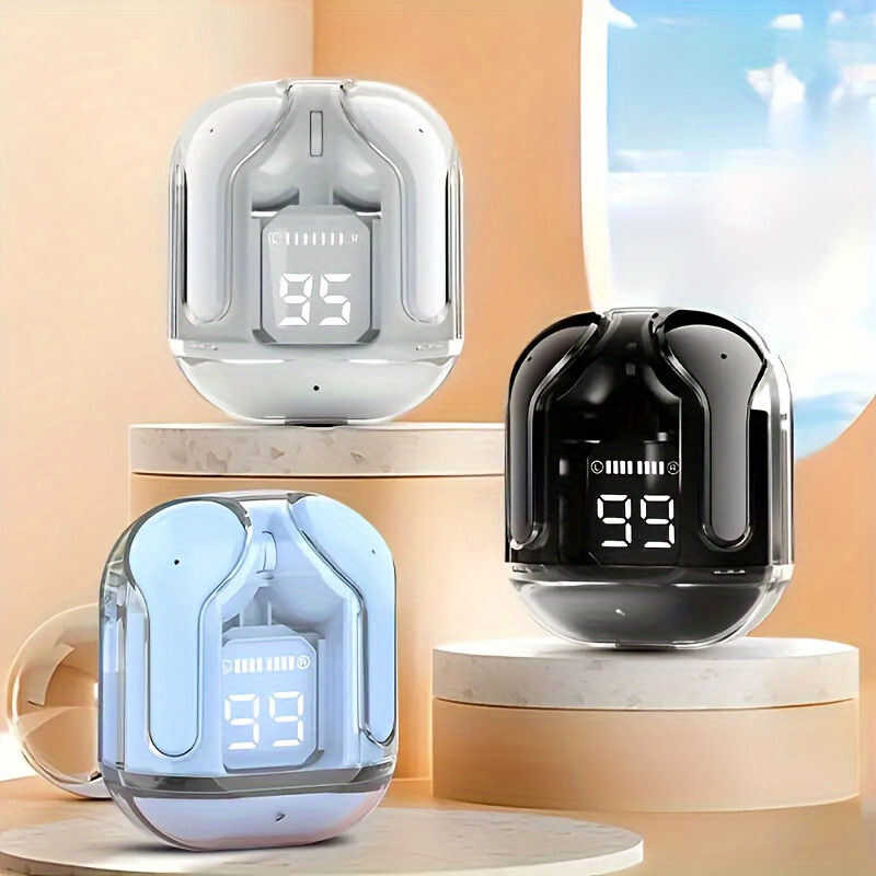COD AIR Wireless Earphones Bluetooth With Mic Earbuds Earpods Headphone ...