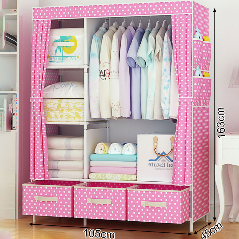 High Quality Clothes Wardrobe Closet Multifunction Zipper Clothes ...