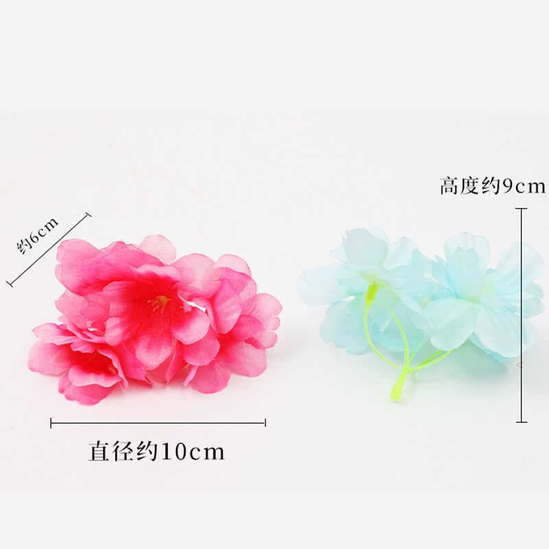 Cherry Blossom Artificial Flower Heads Silk Flower Decorations Shooting ...