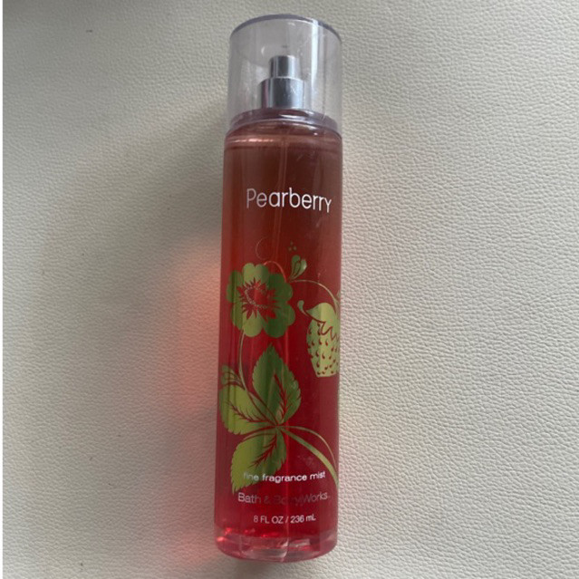 Bath & Body Works Fine Fragrance Mist - PEARBERRY - 236ml | Shopee ...