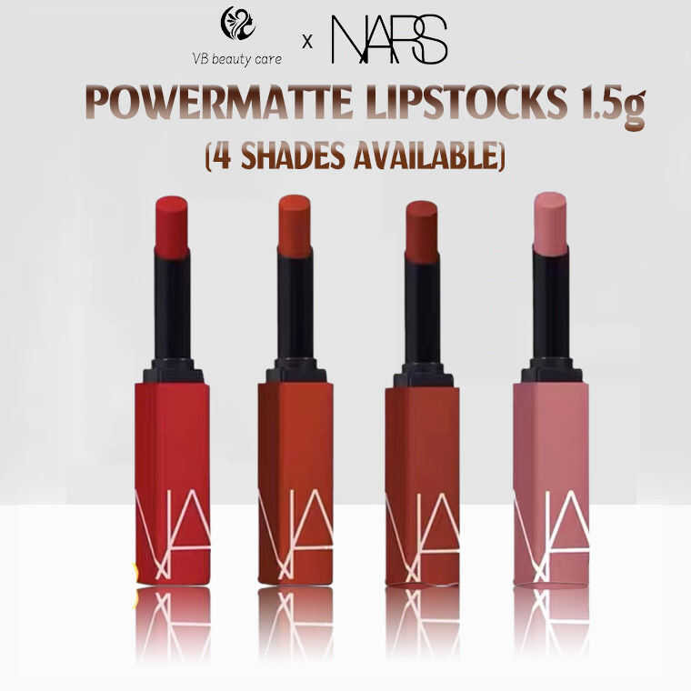 【100% Original】Nars Powermatte Lipstick 1.5G - Durable Waterproof [#102 ...