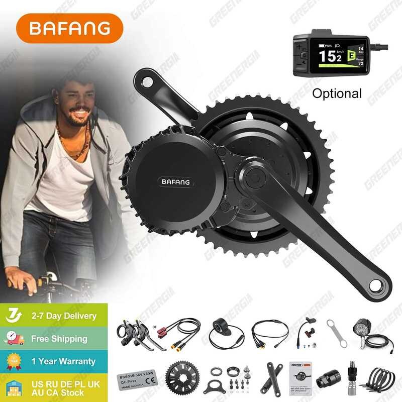 Kit De Conversion Vélo électrique BAFANG BBSHD – 52V 1000W – Avec Batterie 20Ah – Neuf